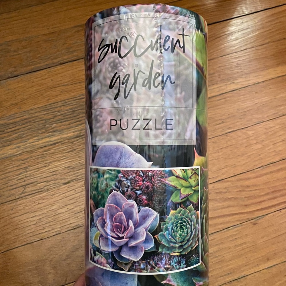 Pink Sky - Succulent Garden Puzzle, 1000 pieces BRAND NEW!!! Never opened!